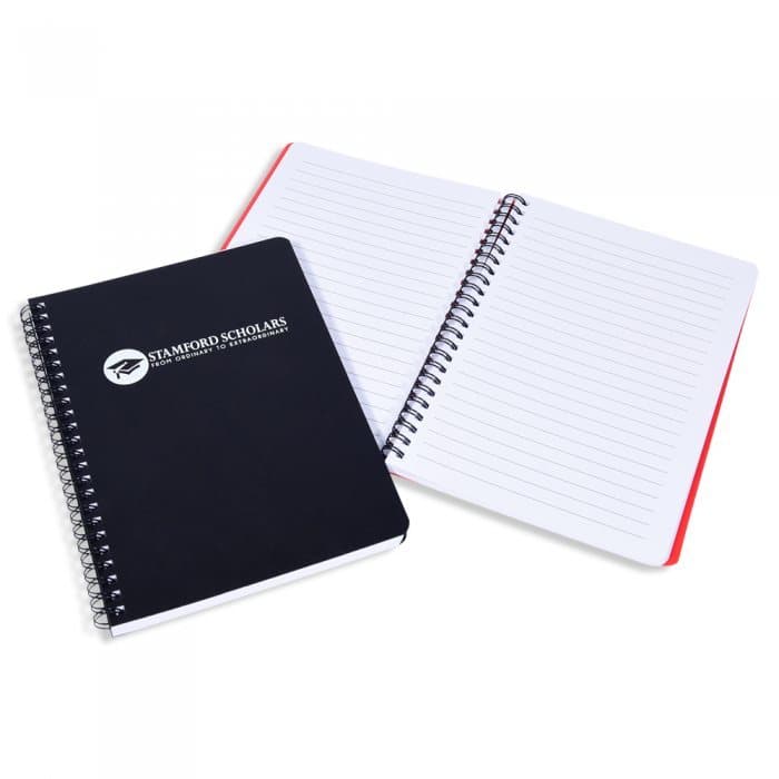 Classic A5 Wire-O Notebook - custom logo thumbnail 3