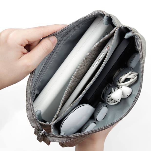 Compact Gadget Organiser Pouch - custom logo thumbnail 4