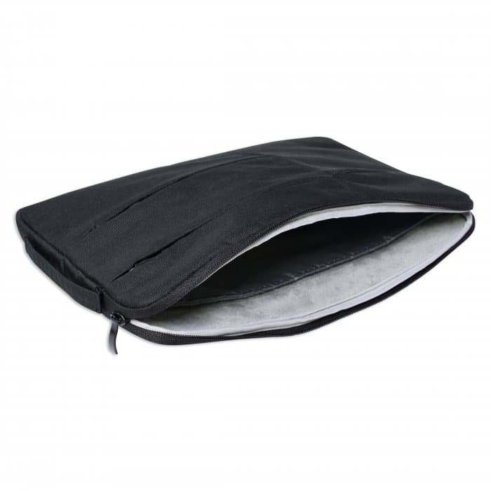 13 Inch Laptop Sleeve with Multi Zip Design and Handle - custom logo thumbnail 4