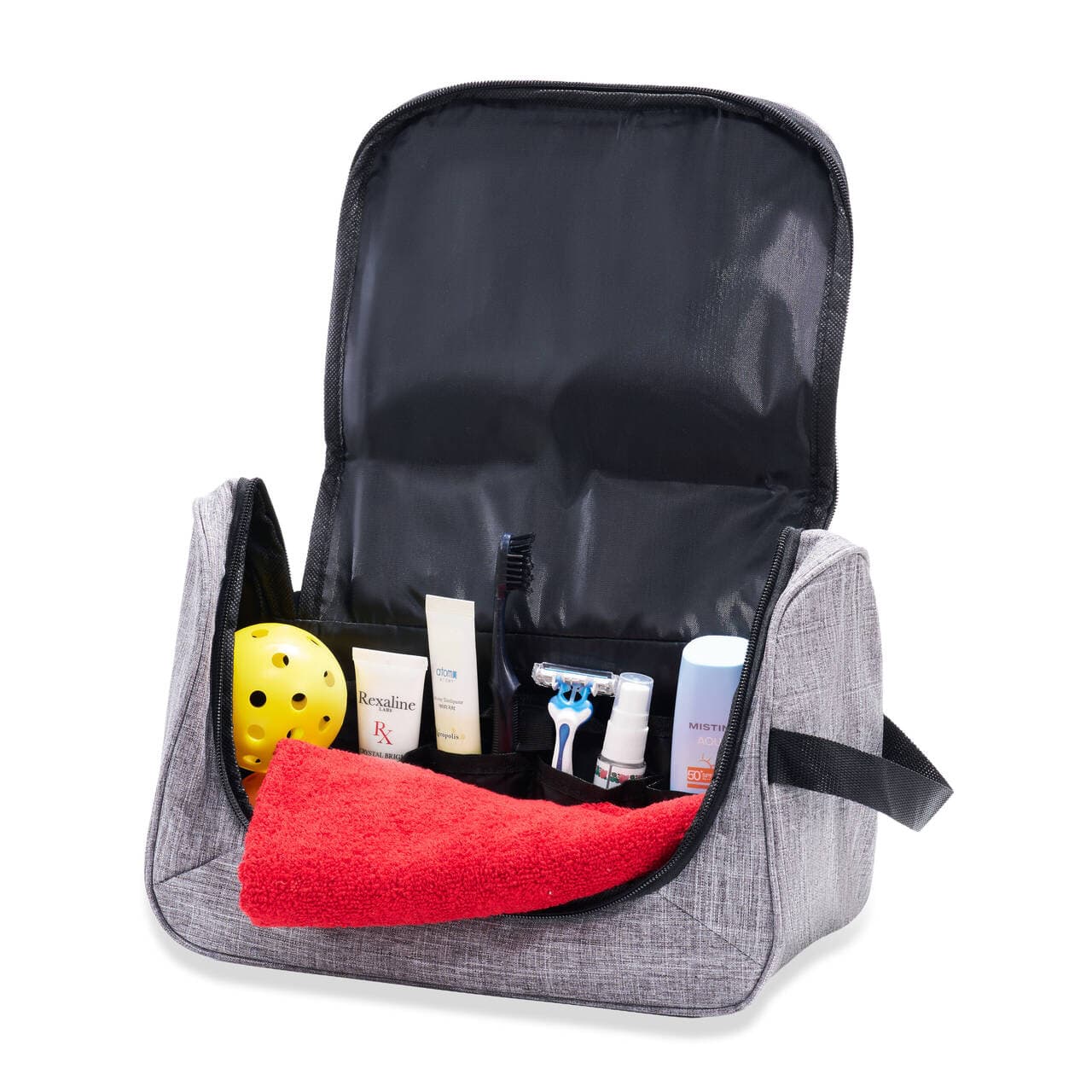 Kairos 2 in 1 Gym Pouch with Toiletries Holder - custom logo thumbnail 5