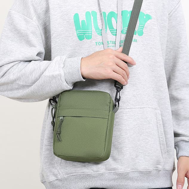 Basic Crossbody Sling Bag - custom logo thumbnail 4