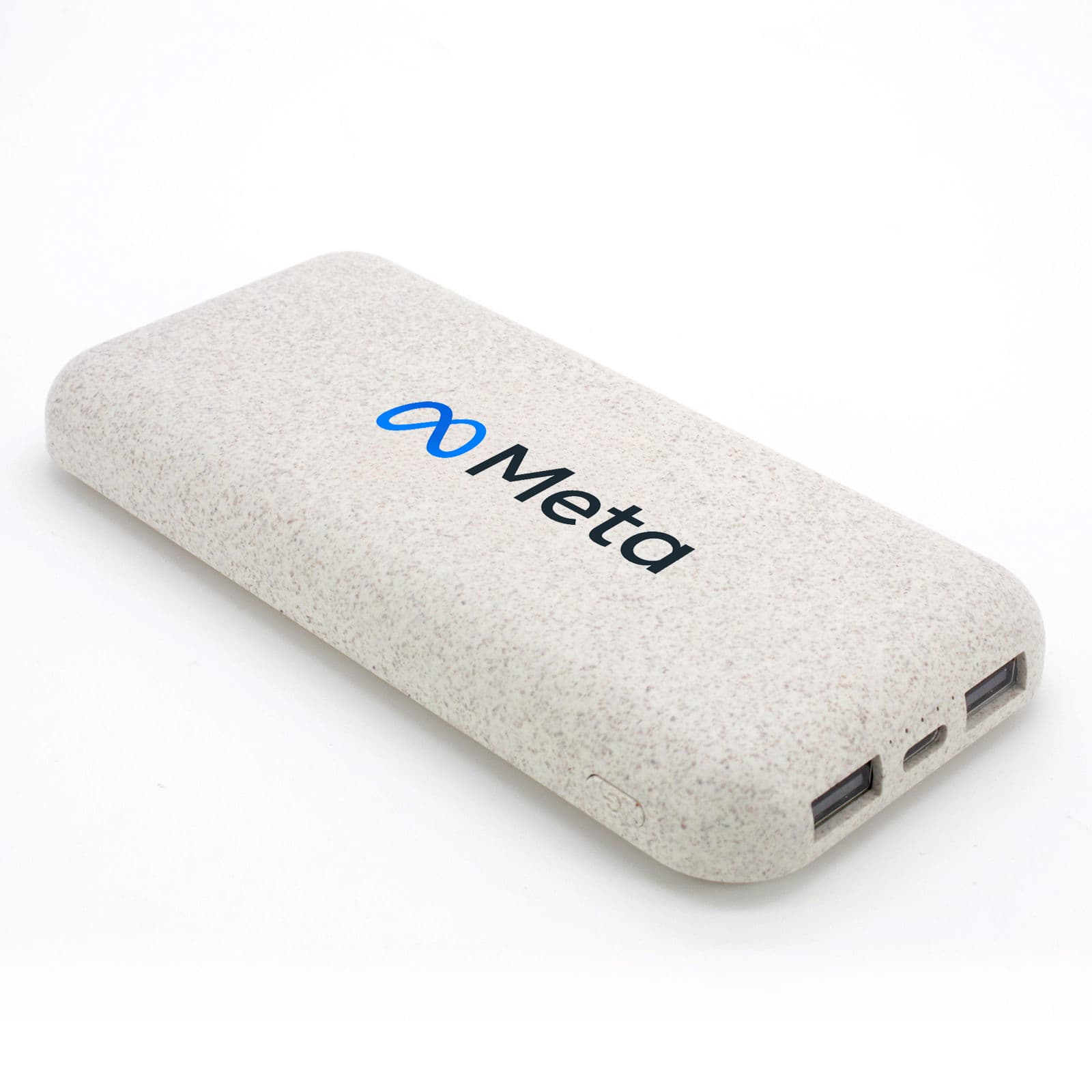 Sạc Dự Phòng Không Dây TerraCharge 10.000mAh – Chất Liệu Tre & Lúa Mạch Thân Thiện Môi Trường - in logo thumbnail 5