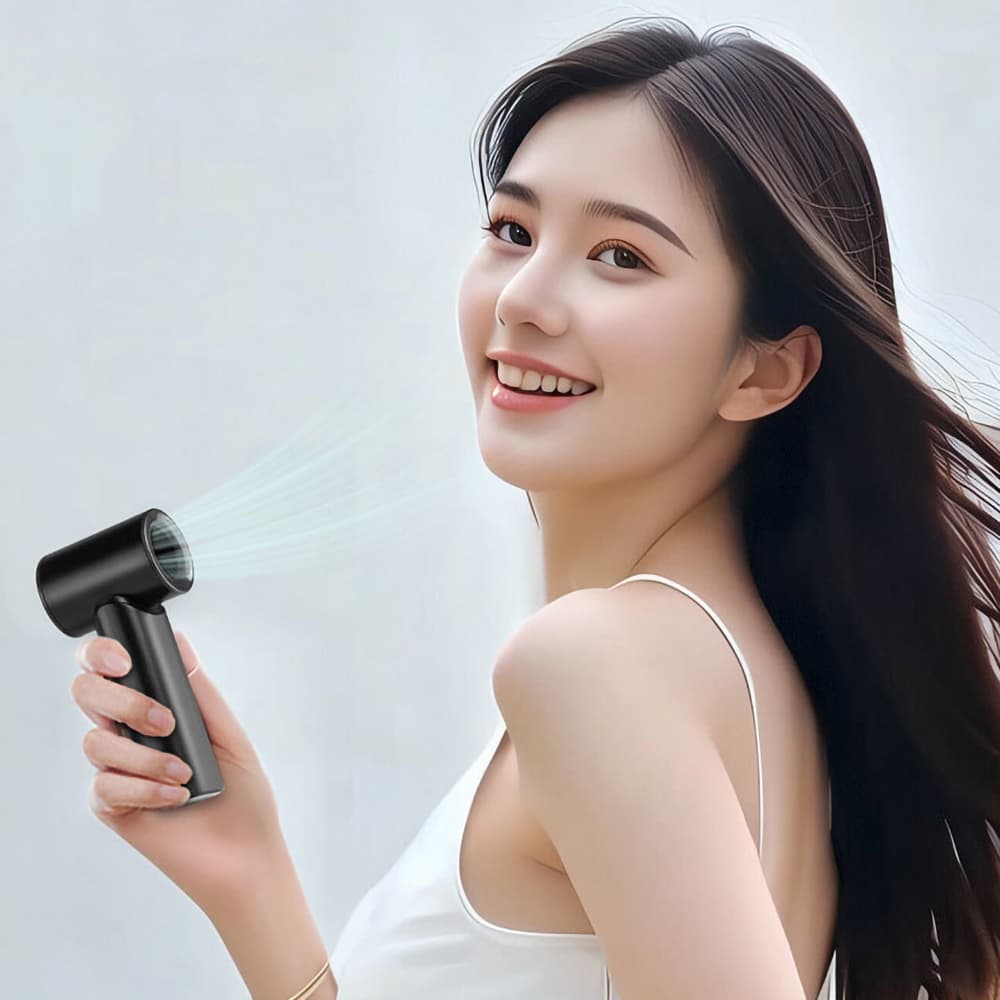 100 Speed Vortex Handheld Mini Fan - custom logo thumbnail 5