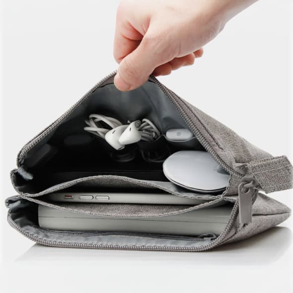 Compact Gadget Organiser Pouch - custom logo thumbnail 5