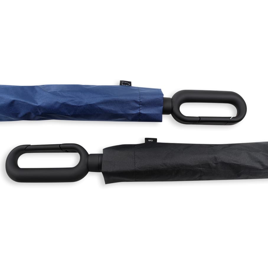 Ô RPET có thể gập lại tự động 23 '' có Carabiner (Lớp phủ UV) - in logo thumbnail 5