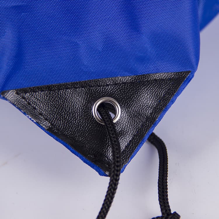 Robin Drawstring Bag with Front Pocket and Earphone Slot - custom logo thumbnail 3