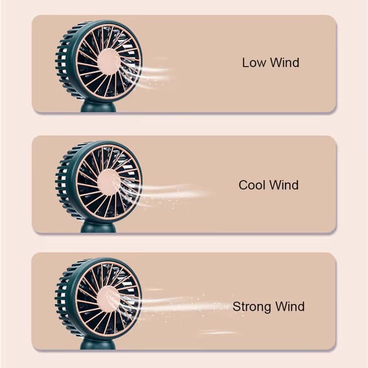 Quạt cầm tay có móc cài. - in logo thumbnail 6