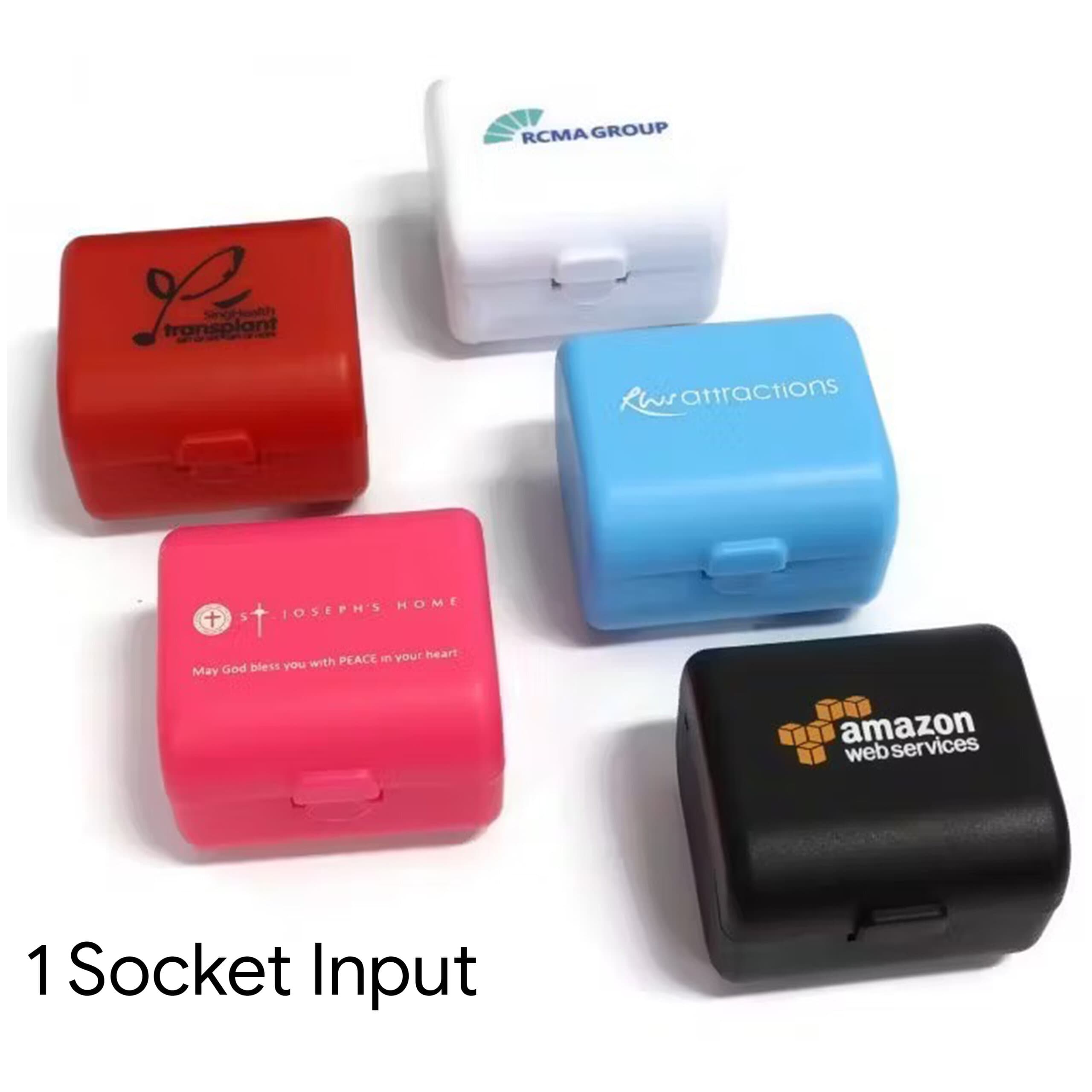 Bộ chuyển đổi nguồn điện du lịch nhỏ gọn. - in logo thumbnail 6