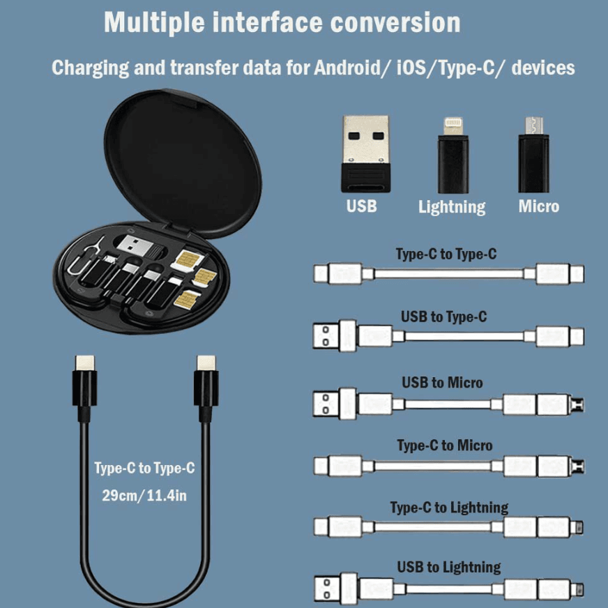 Multi Function Data Cable Holder - custom logo thumbnail 7