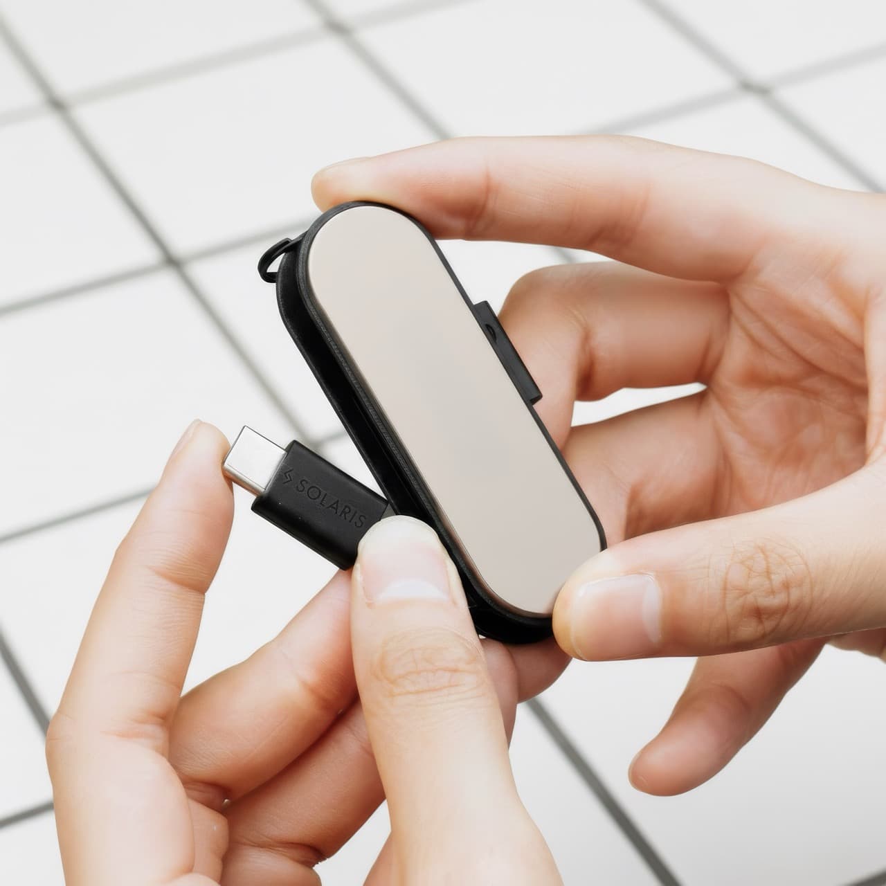 Cáp sạc nhanh tiện lợi bỏ túi SOLARIS Numa 60W - in logo thumbnail 7