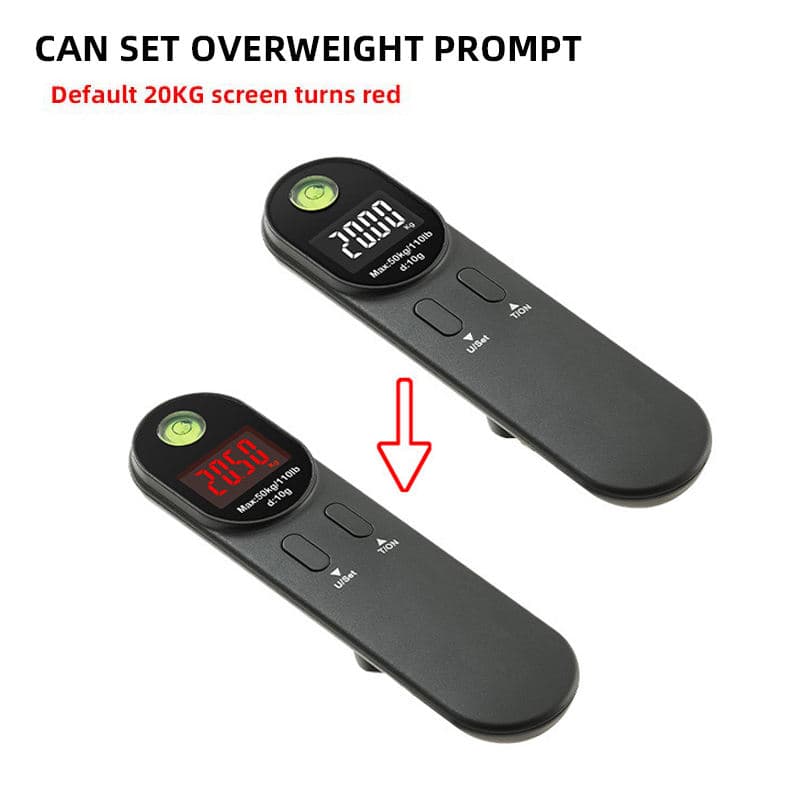 Sleek Digital Luggage Scale - custom logo thumbnail 7