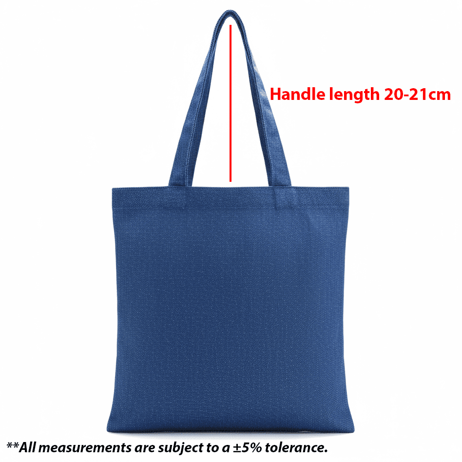 Túi tote denim A4 - in logo thumbnail 5