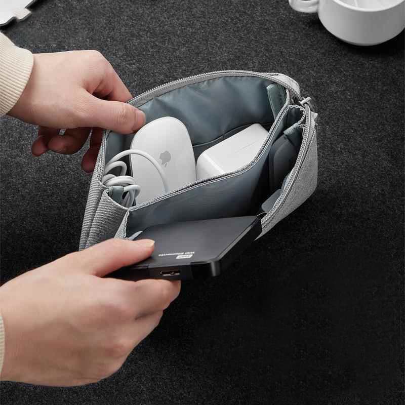 Compact Gadget Organiser Pouch - custom logo thumbnail 7