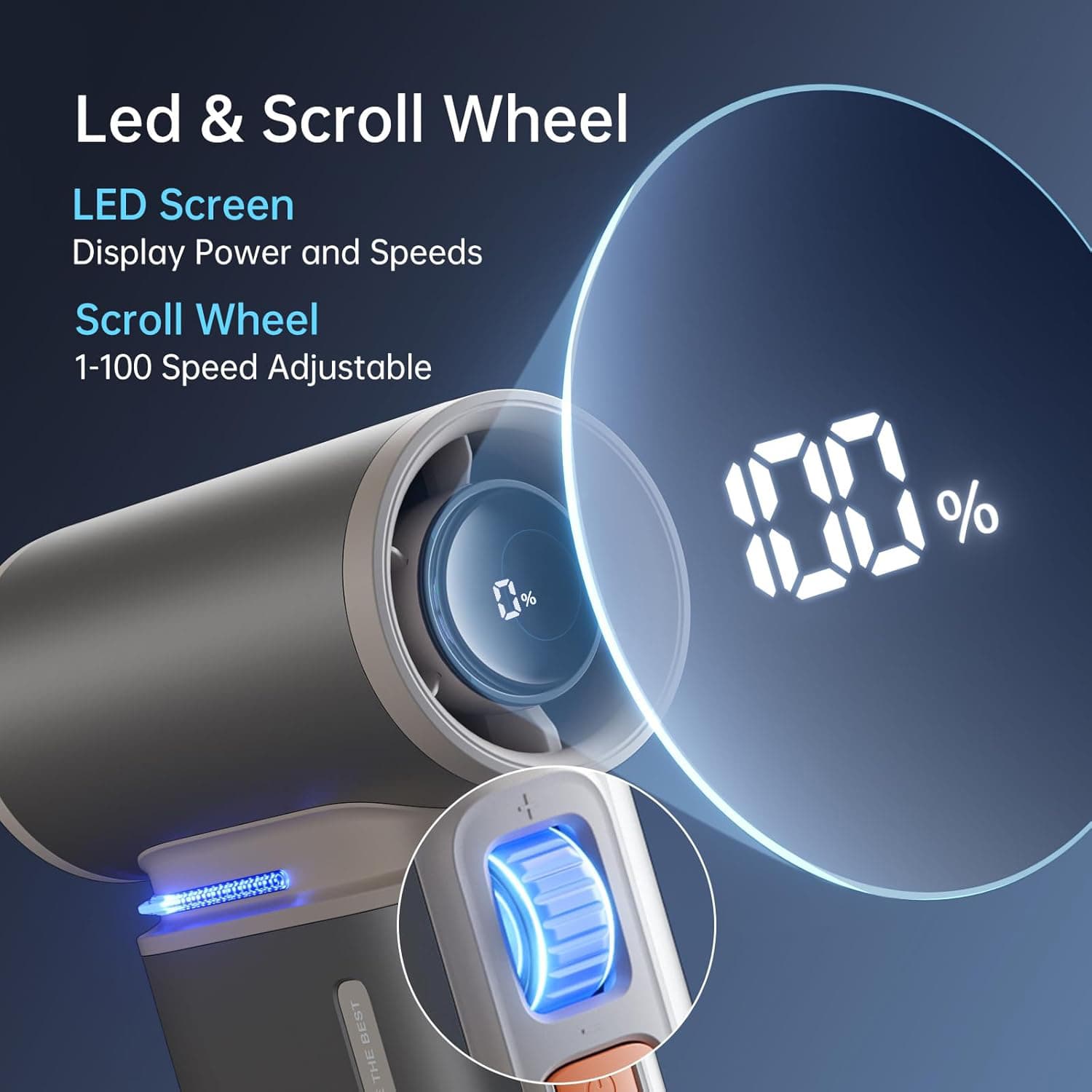 9,000mAh Handheld Fan Ultra 1 - custom logo thumbnail 3