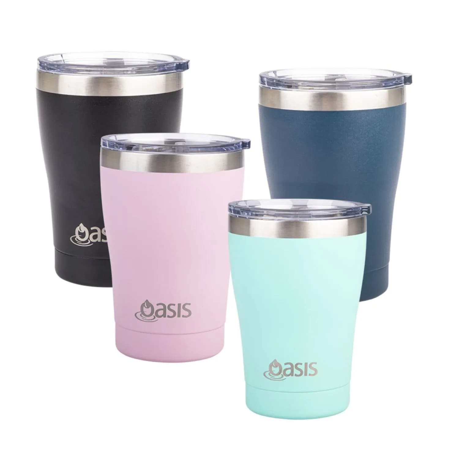 Cốc cách nhiệt inox có nắp 350ml - in logo thumbnail 2