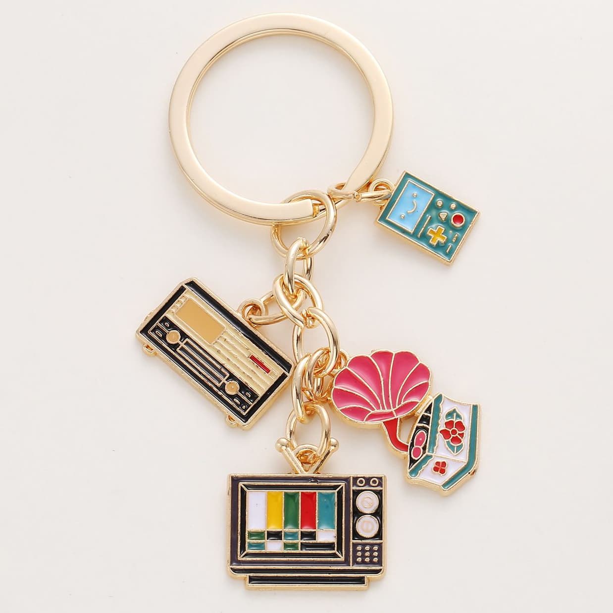 Enamel Custom Keychain - custom logo thumbnail 6