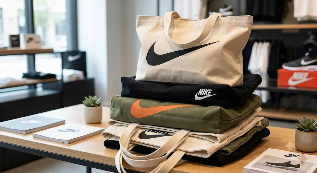 Logo-printed canvas bags Gift Market