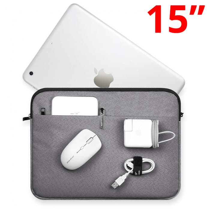 15 Inch Laptop Sleeve (Inner Padded) - custom logo