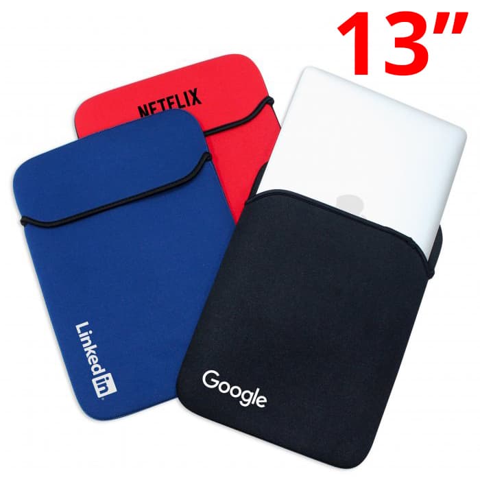 13 inch Neoprene Laptop Sleeve - custom logo