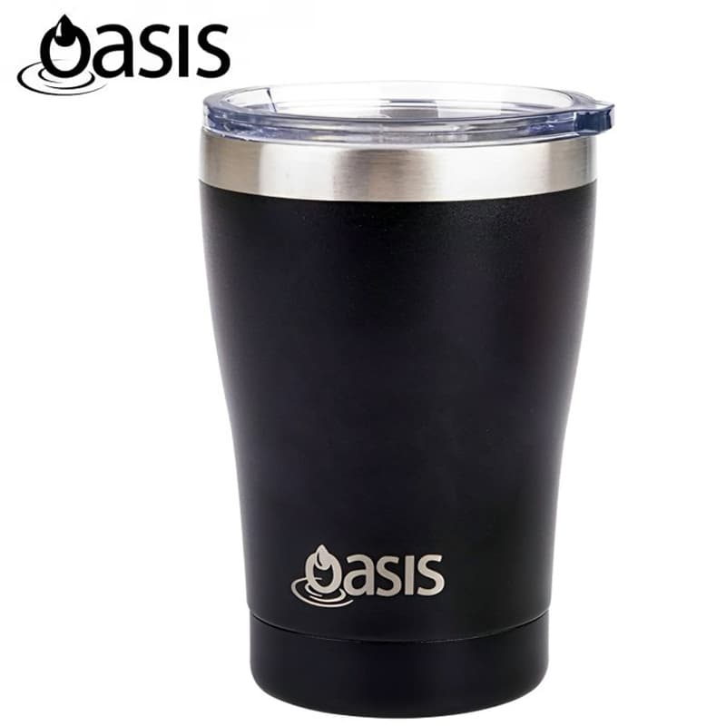 Cốc cách nhiệt inox có nắp 350ml - in logo