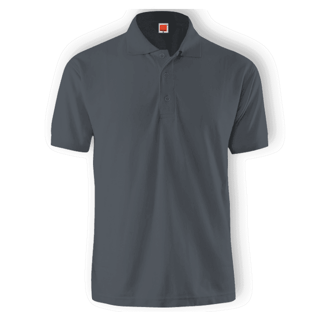 Áo thun polo trơn vừa vặn - in logo