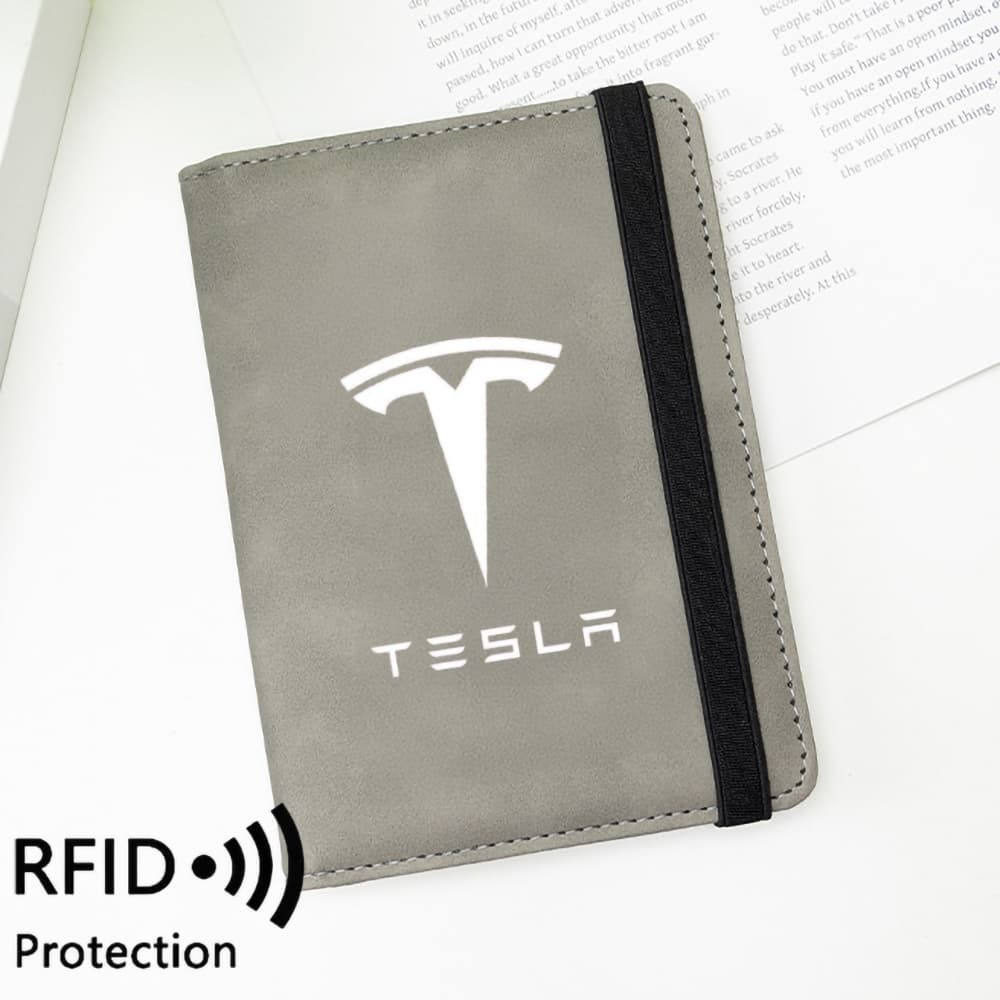 Wander RFID Passport and Card Holder - custom logo