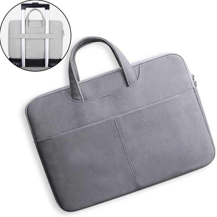 Lux Laptop Bag (with Luggage Handle Slot) - custom logo