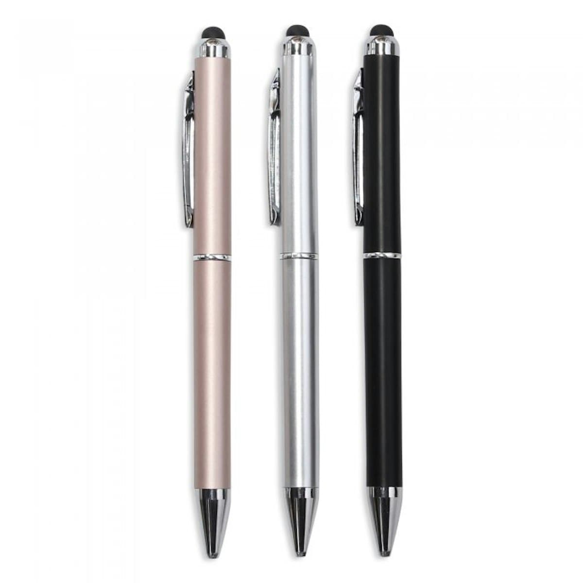 Stylish Thanasis Ball Pen with Stylus (Twist-to-Write) - custom logo