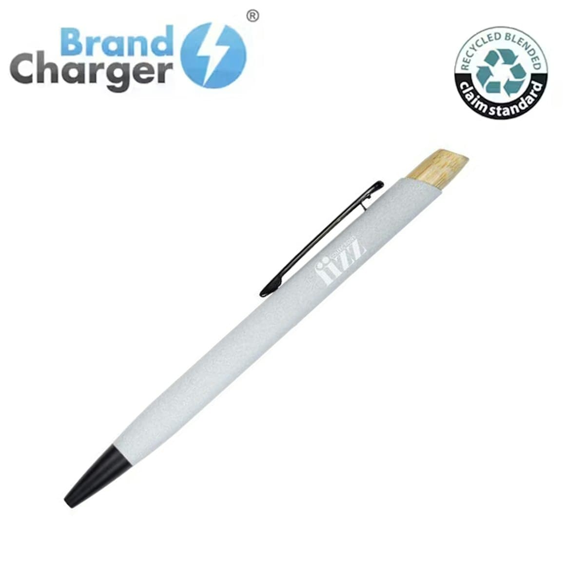 Brand Charger Glacia Pen (Click-to-Write) - custom logo