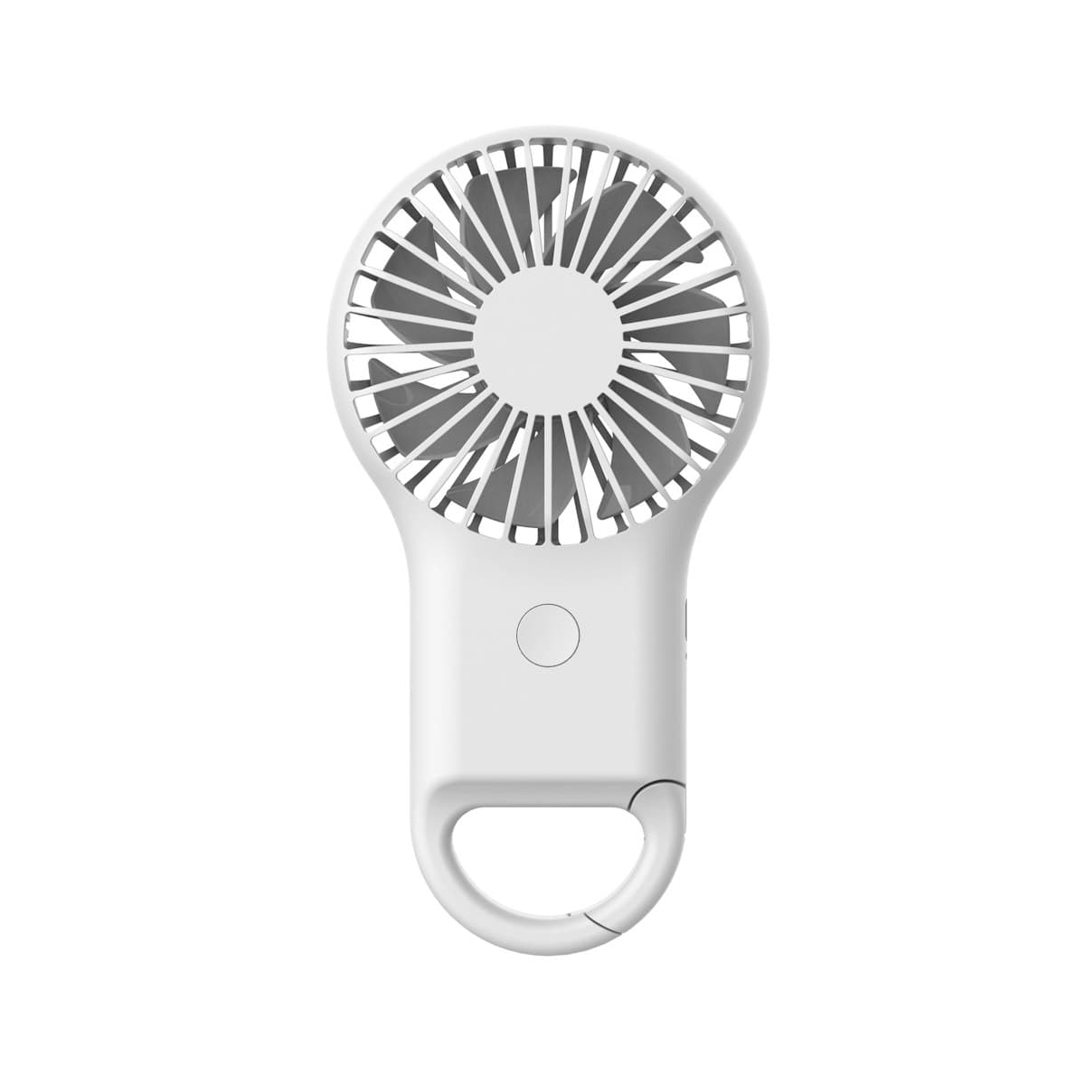 Hook USB Mini Handheld Rechargeable with LED Fan - custom logo