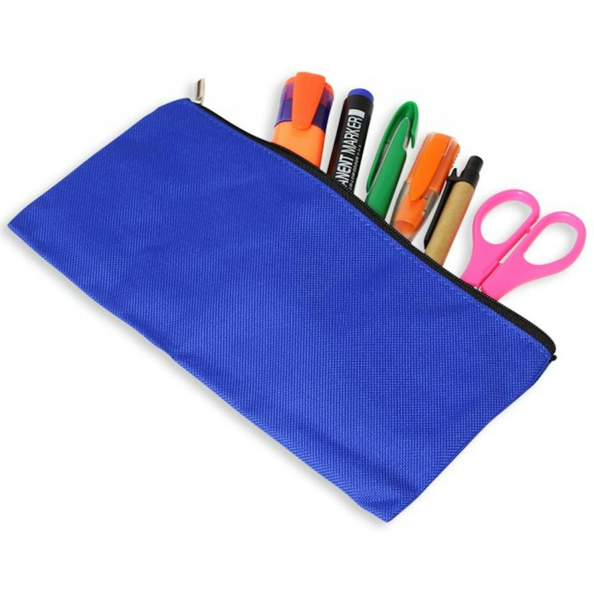Túi văn phòng phẩm nylon có dây kéo - in logo