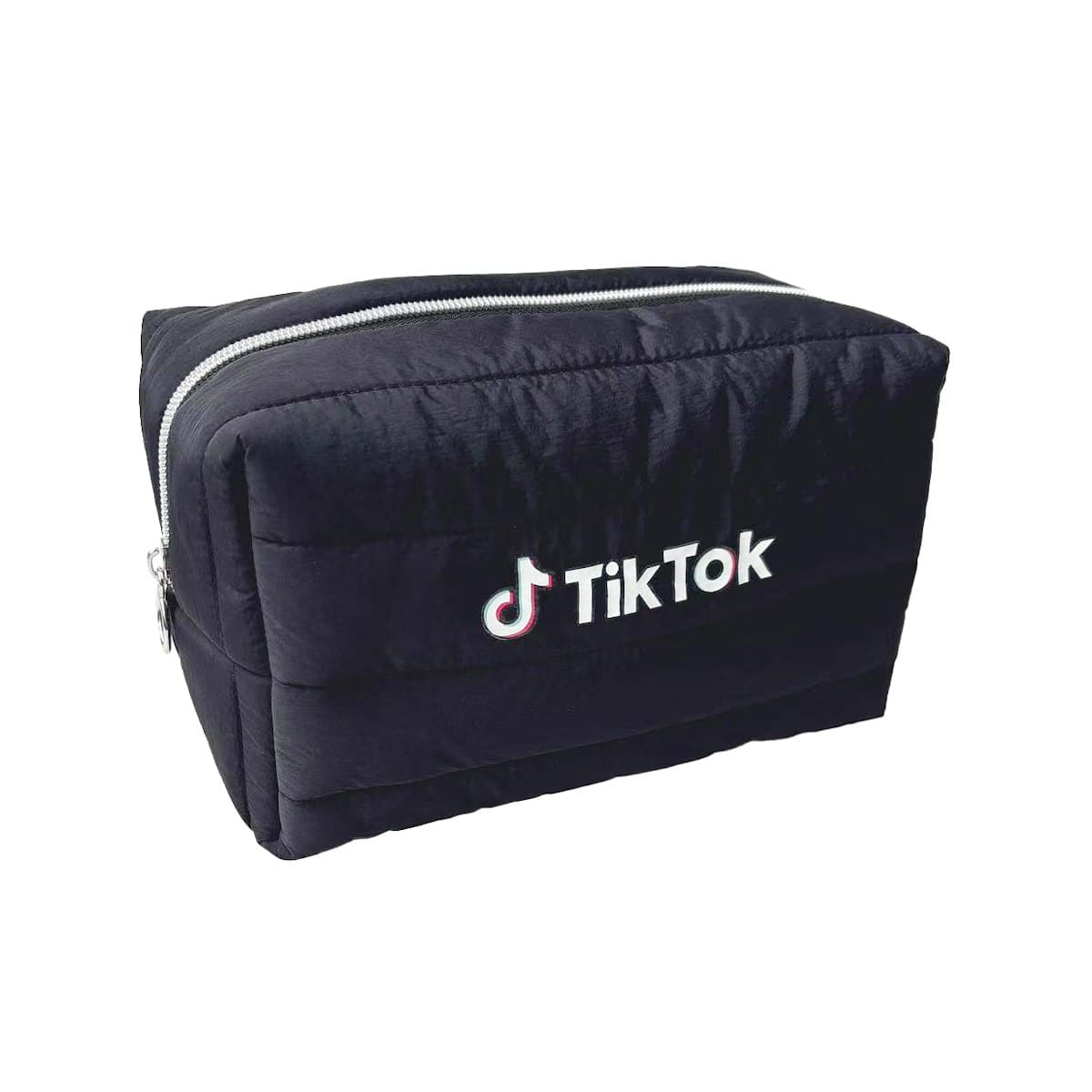 Puffer Zipper Pouch - custom logo