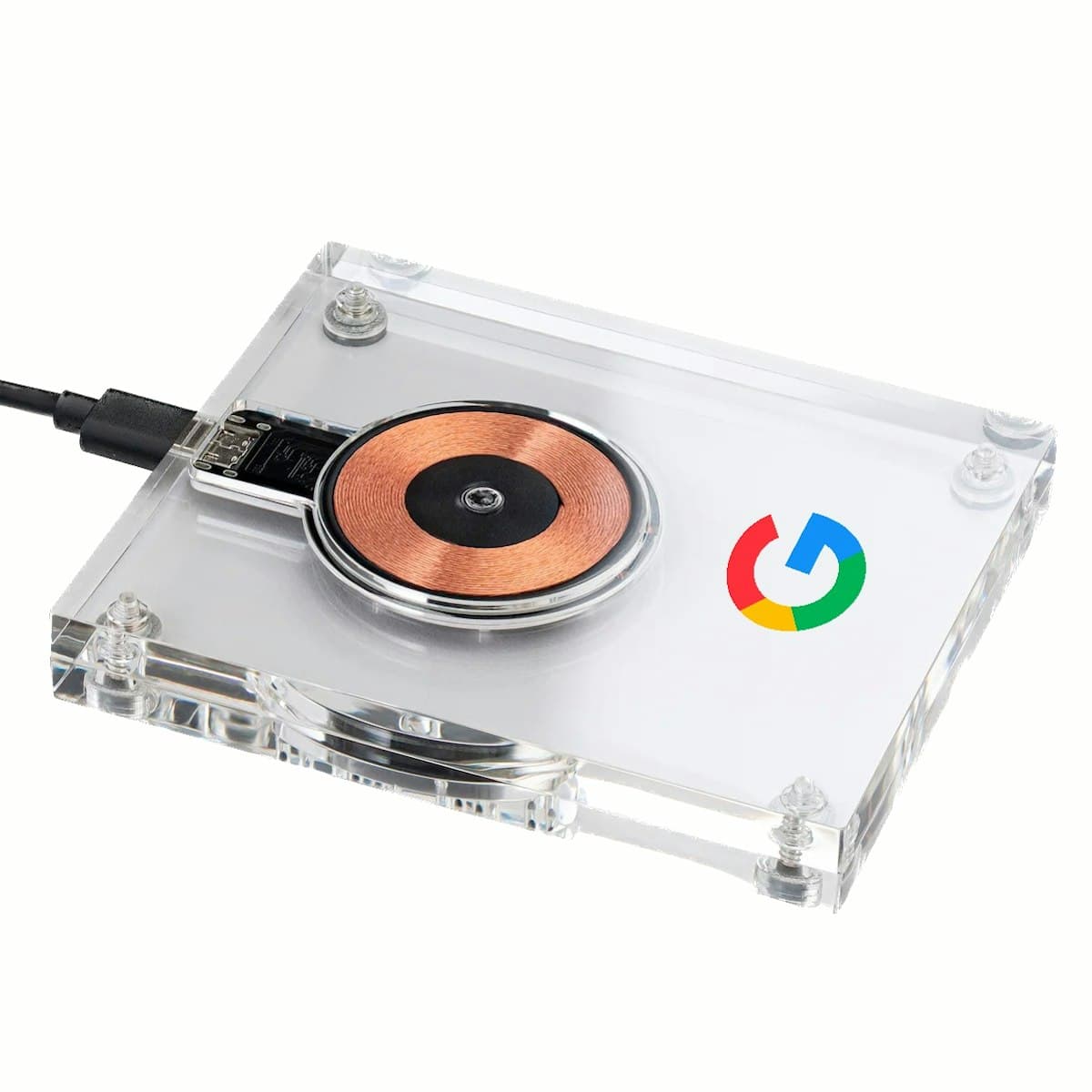 Acrylic 15W Wireless Charger - custom logo