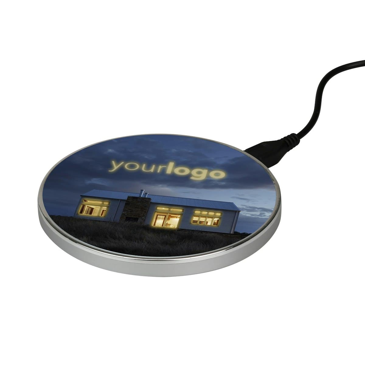 15W LED Logo Light up Wireless Charger - custom logo