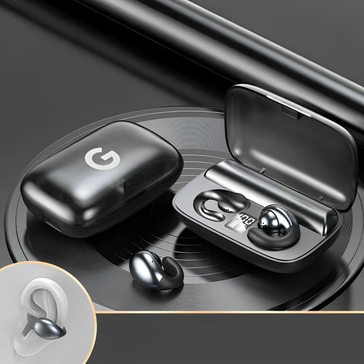 Tai nghe Bluetooth AirVibe Pro - in logo