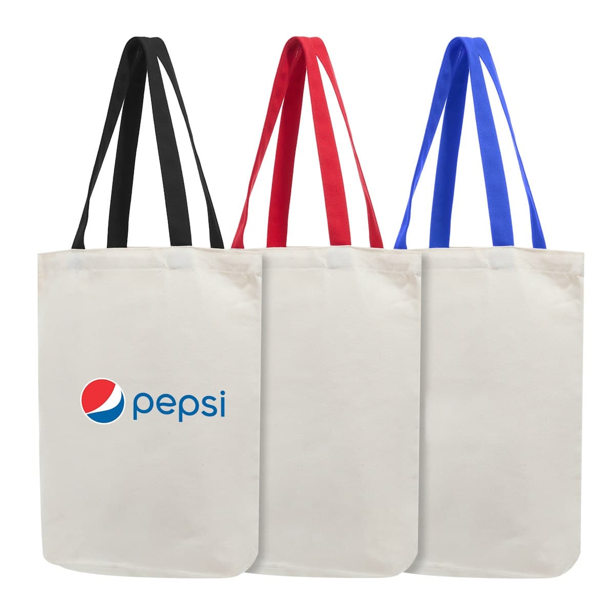 Canvas Tote Bag with Pocket (12oz) - custom logo