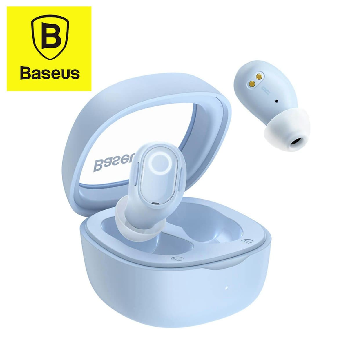 Tai nghe Baseus True Wireless WM02 - in logo