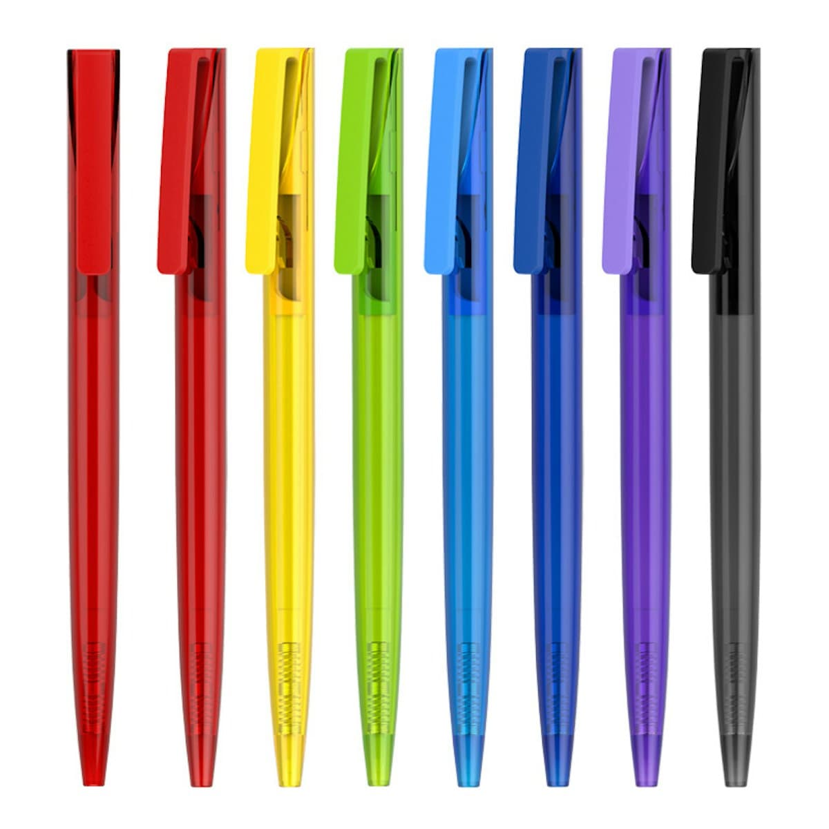 Simple Ball Pen (Click-to-Write) - custom logo
