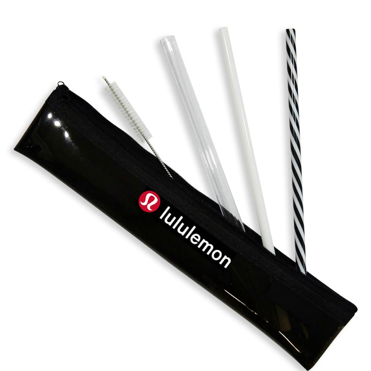 Bộ ống hút nhựa tái sử dụng - in logo