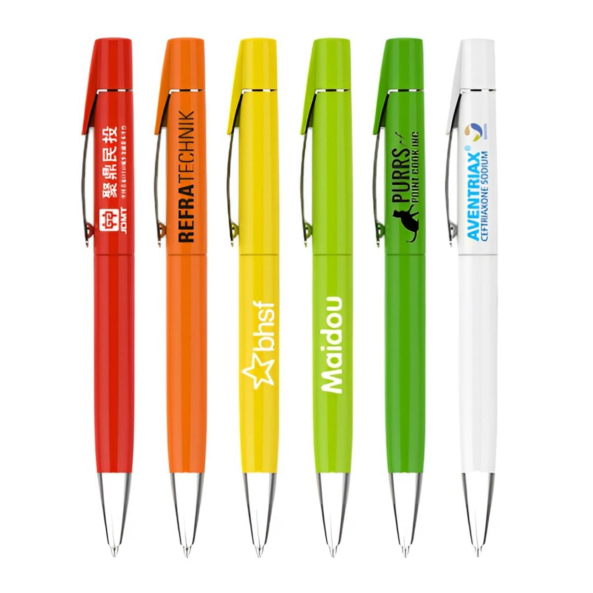 Lucky Ball Pen (Twist-to-Write) - custom logo
