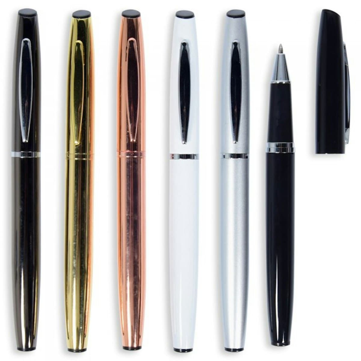 Elegant Roller Pen (with cap) - custom logo