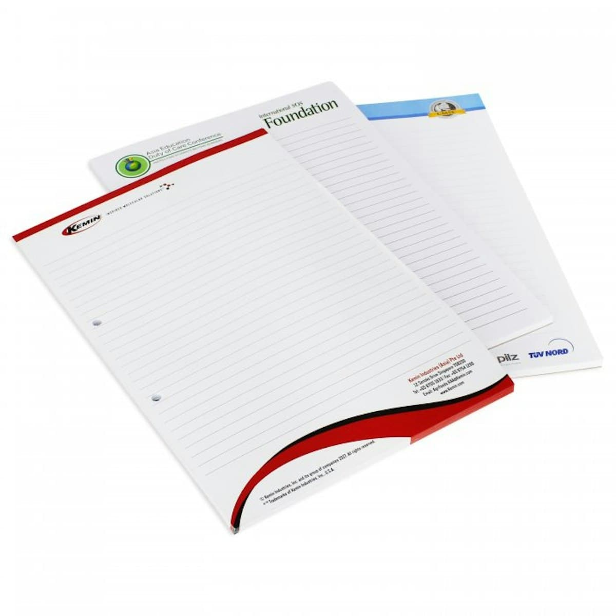 A4 Writing Pad - custom logo