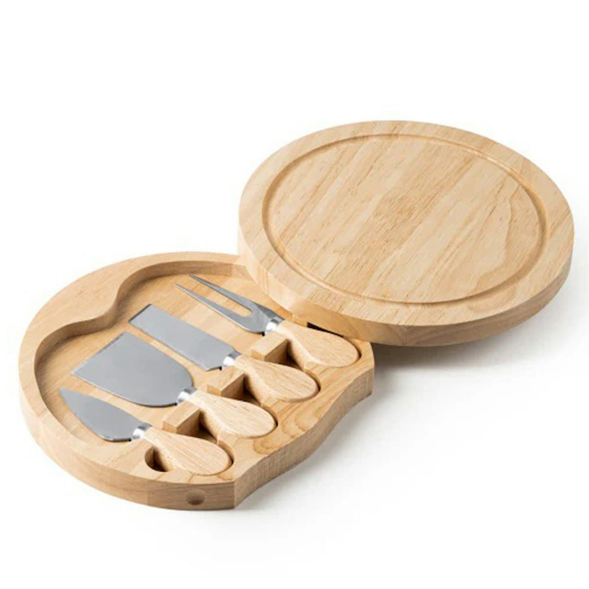 Swivel Round Cheeseboard - custom logo