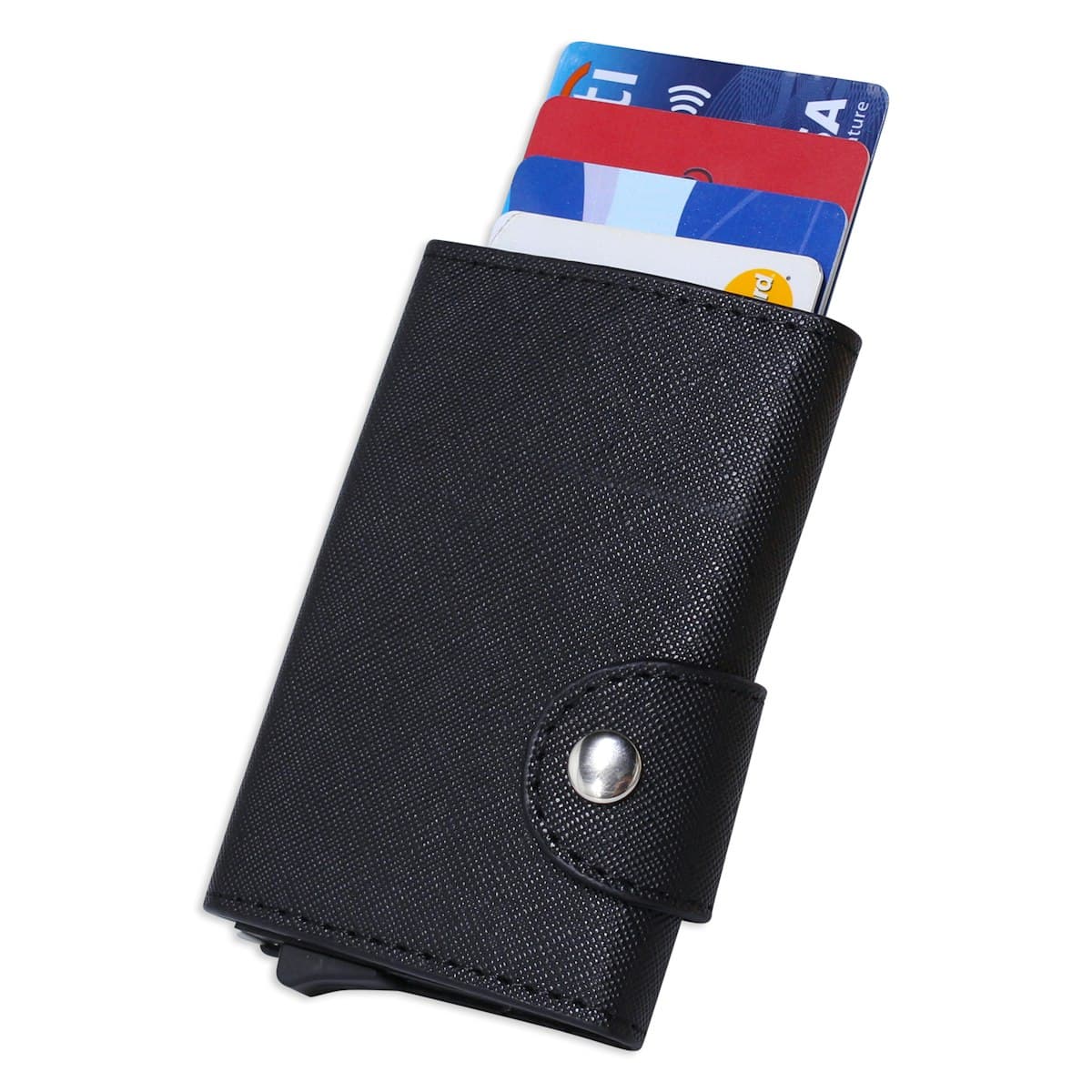 RFID Cardholder with Leather Wallet - custom logo