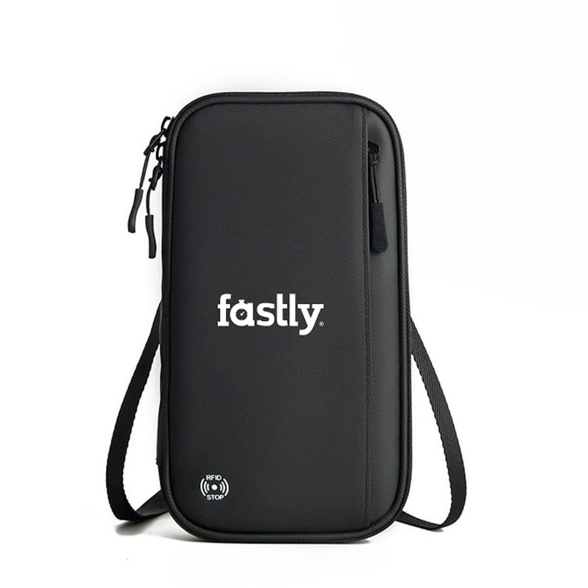 Multi-Functional RFID Passport Wallet with Sling - custom logo