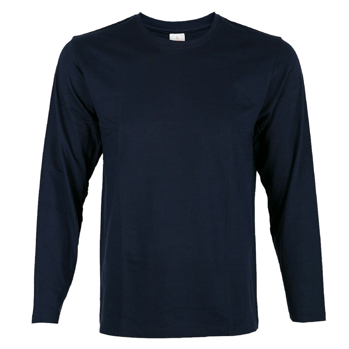 Áo thun cotton dài tay cơ bản - in logo