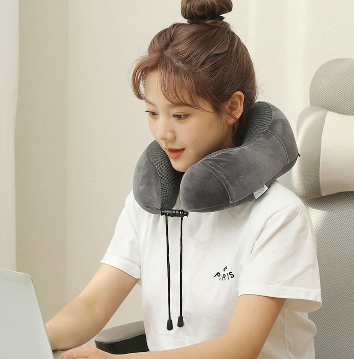 Foam Travel Pillow - custom logo
