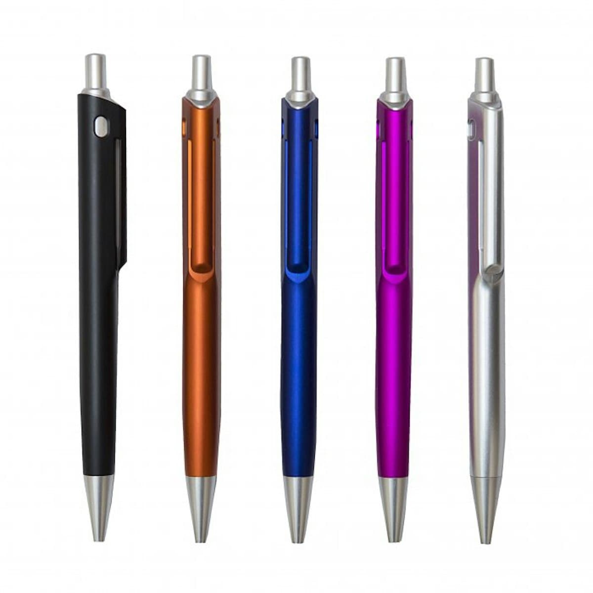Silvy Ball Pen (Click-to-Write) - custom logo