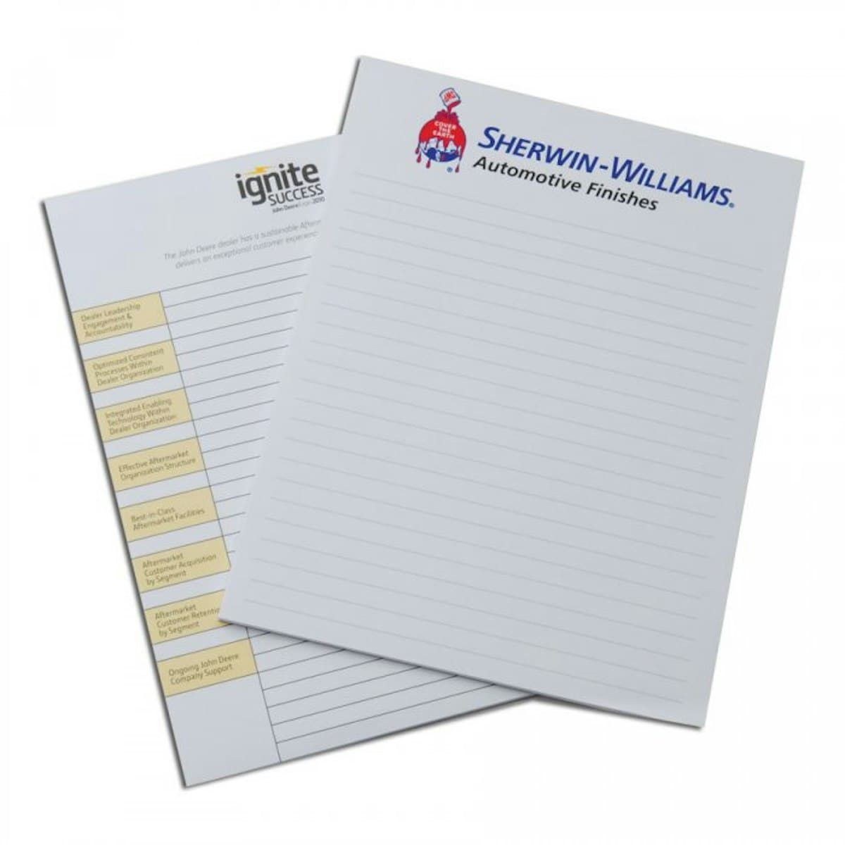 A5 Writing Pad - custom logo