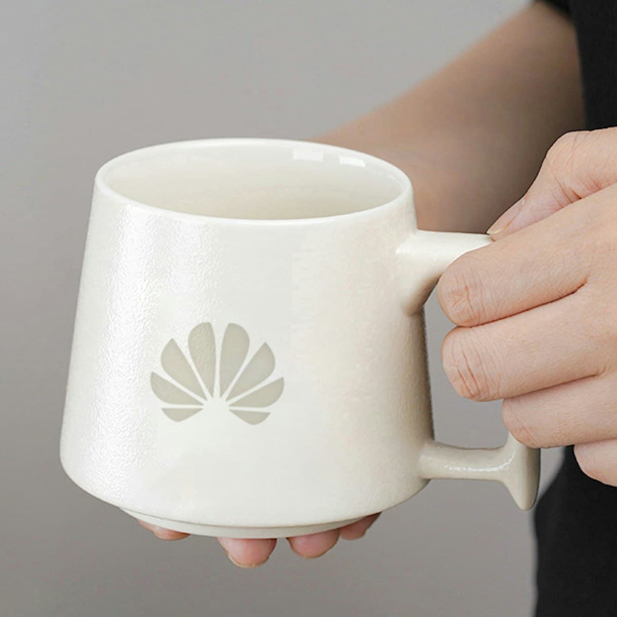 Cốc gốm đá 350ml - in logo